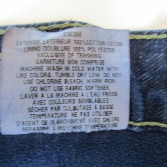 Hathaway Denim Fleece Lined Jeans Men's Size 36 x 34 Heavyweight Outdoor Pants - Picture 6 of 12